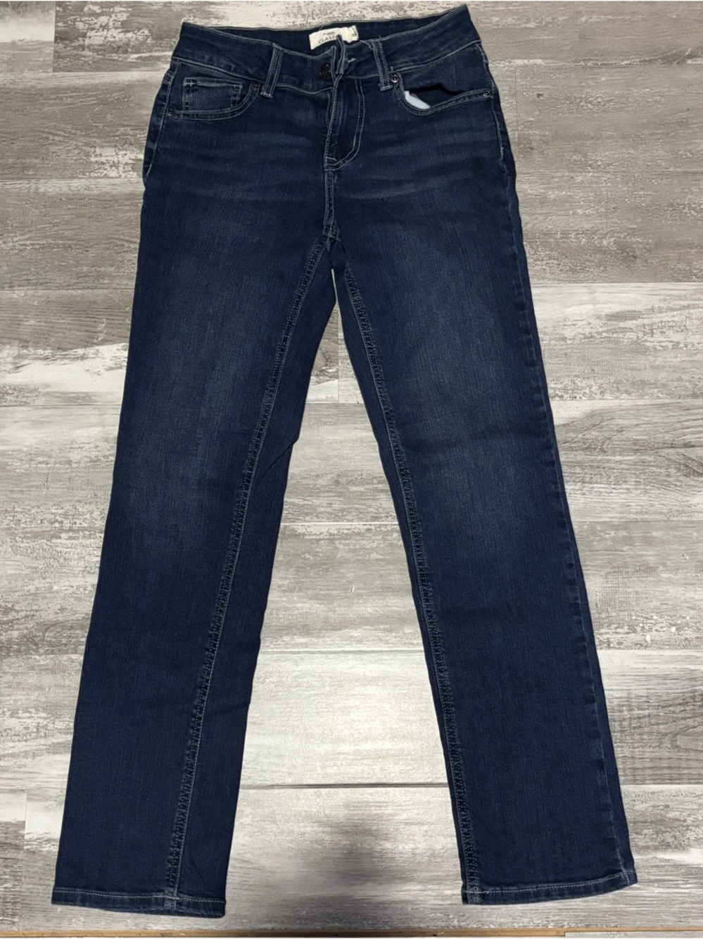 Maurices Dark Blue Straight Leg Jeans